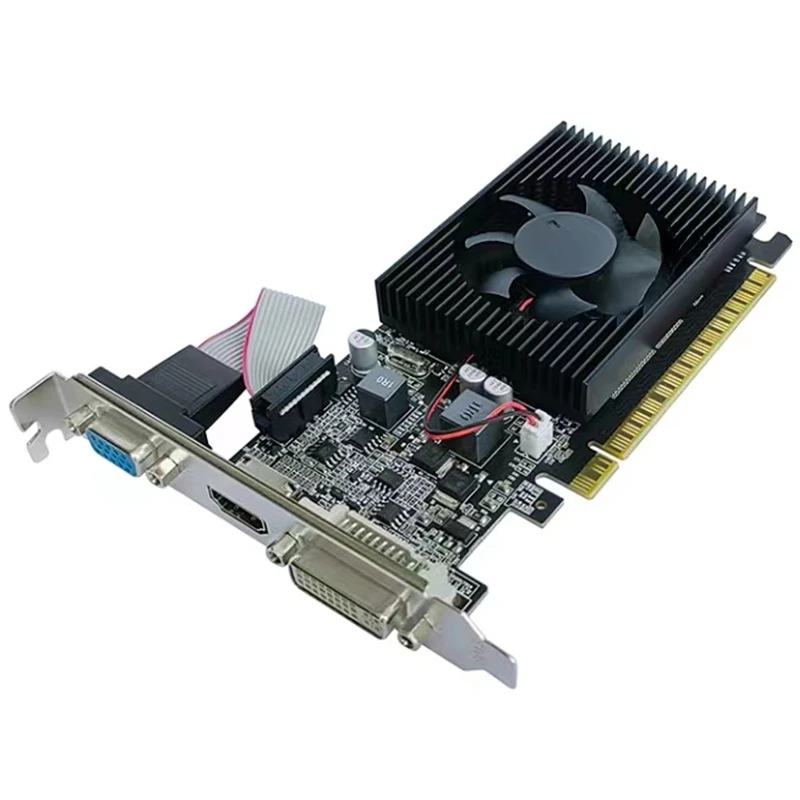 New GT730 4G computer graphics card small chassis half high knife card desktop game independent graphics card 4G