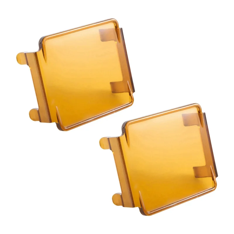 

P-Premium-2 Pcs Car Amber Led Pod Covers Square Led Light Bar Covers Led Cube2722