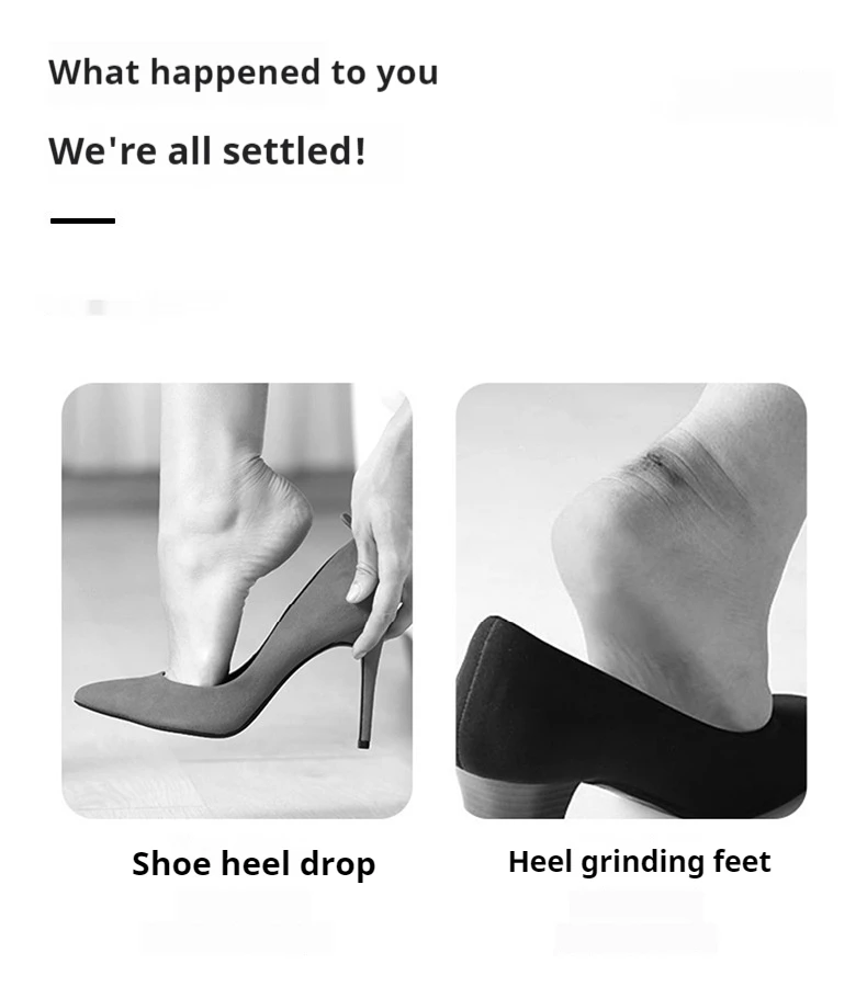 2 Stück/4 Stück Silikon-Ferseneinlagen, Fersenpads, Fersenschutz, größenverstellbar, selbstklebend, rutschfest, Schuh-Einlagen zur Schmerzlinderung, Fußpflege-Einlagen – Detail 3