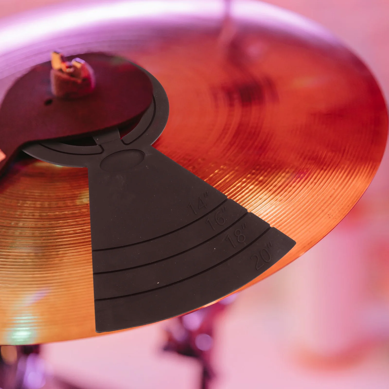 

Simple Sound Silence Cymbal Mute Rubber Dampening Musical Instrument Muffler Pad
