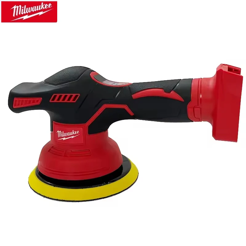 

Milwaukee Cordless Polisher 8 Gears Digital Display Electric Polisher Auto Car Waxing Polishing Machine For 18V Lithium Battery