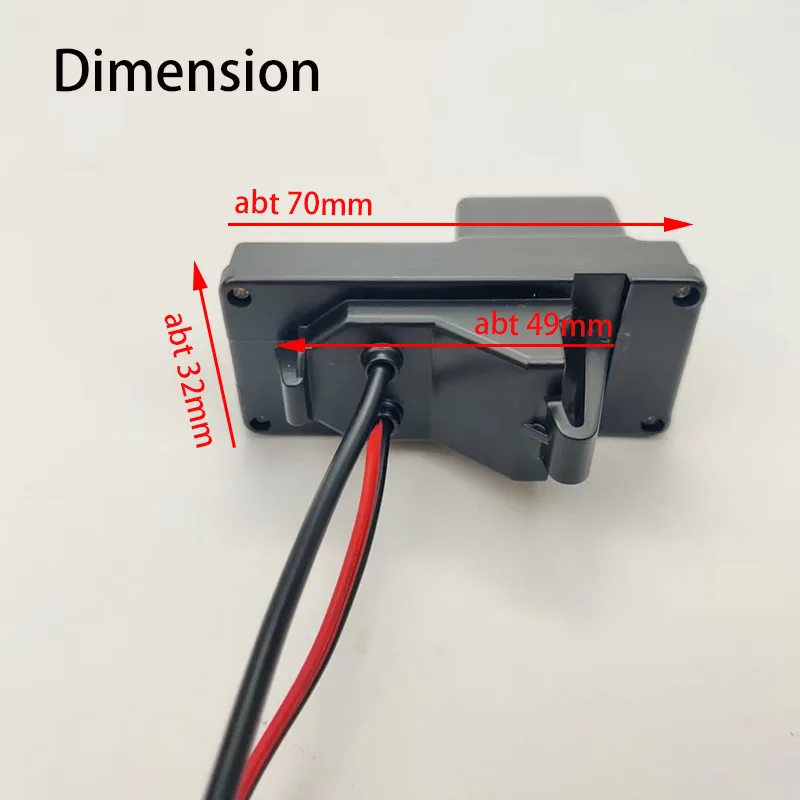 Car Rear View Camera for Toyota Reiz Land Cruiser 100 200 Prado CCD Lens Night Vision Waterproof IP69 With License Plate Lamp