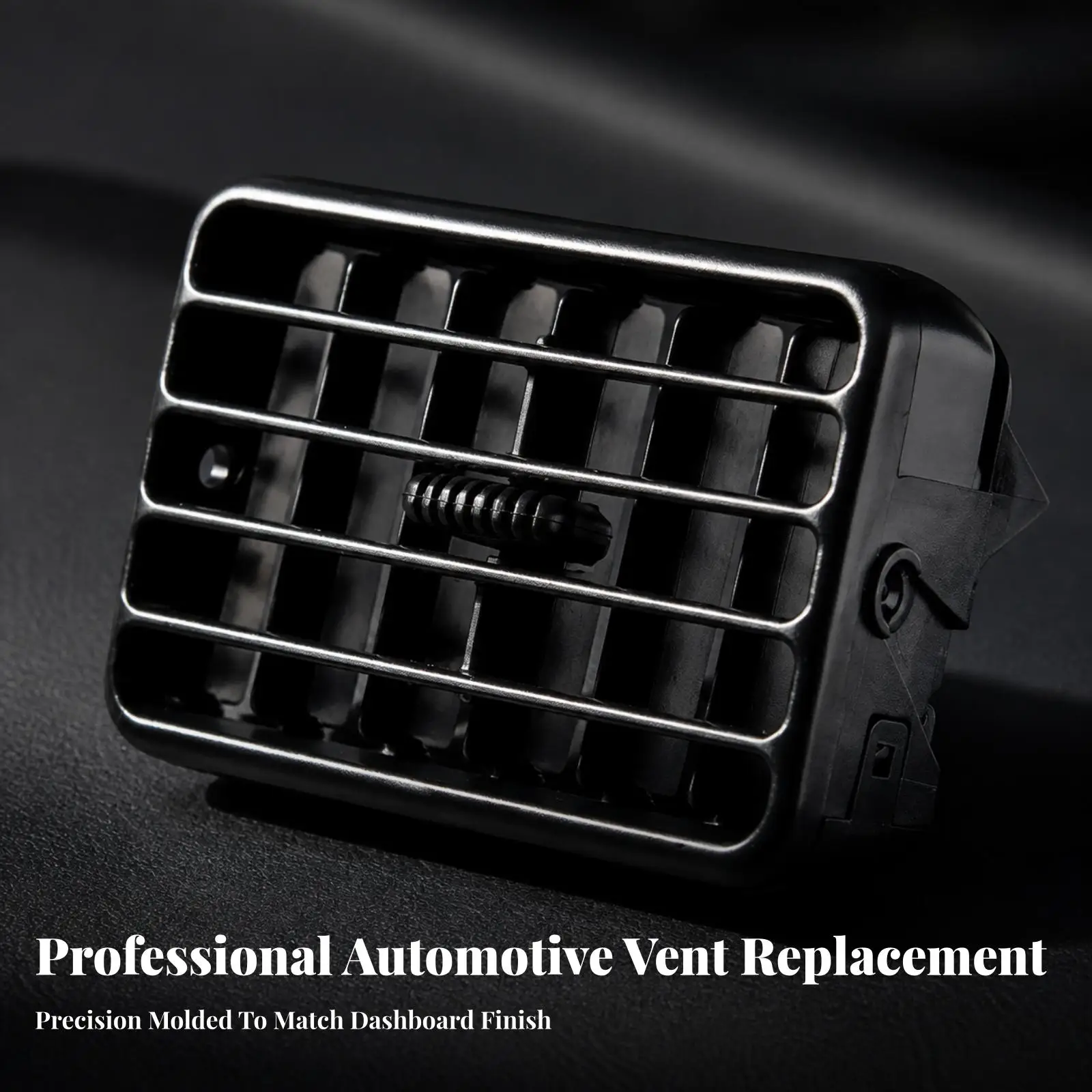 Compatible Car Vent Grille ABS Material Dashboard Air Vent Cover Adjustable Louver for Interior Restoration Detail