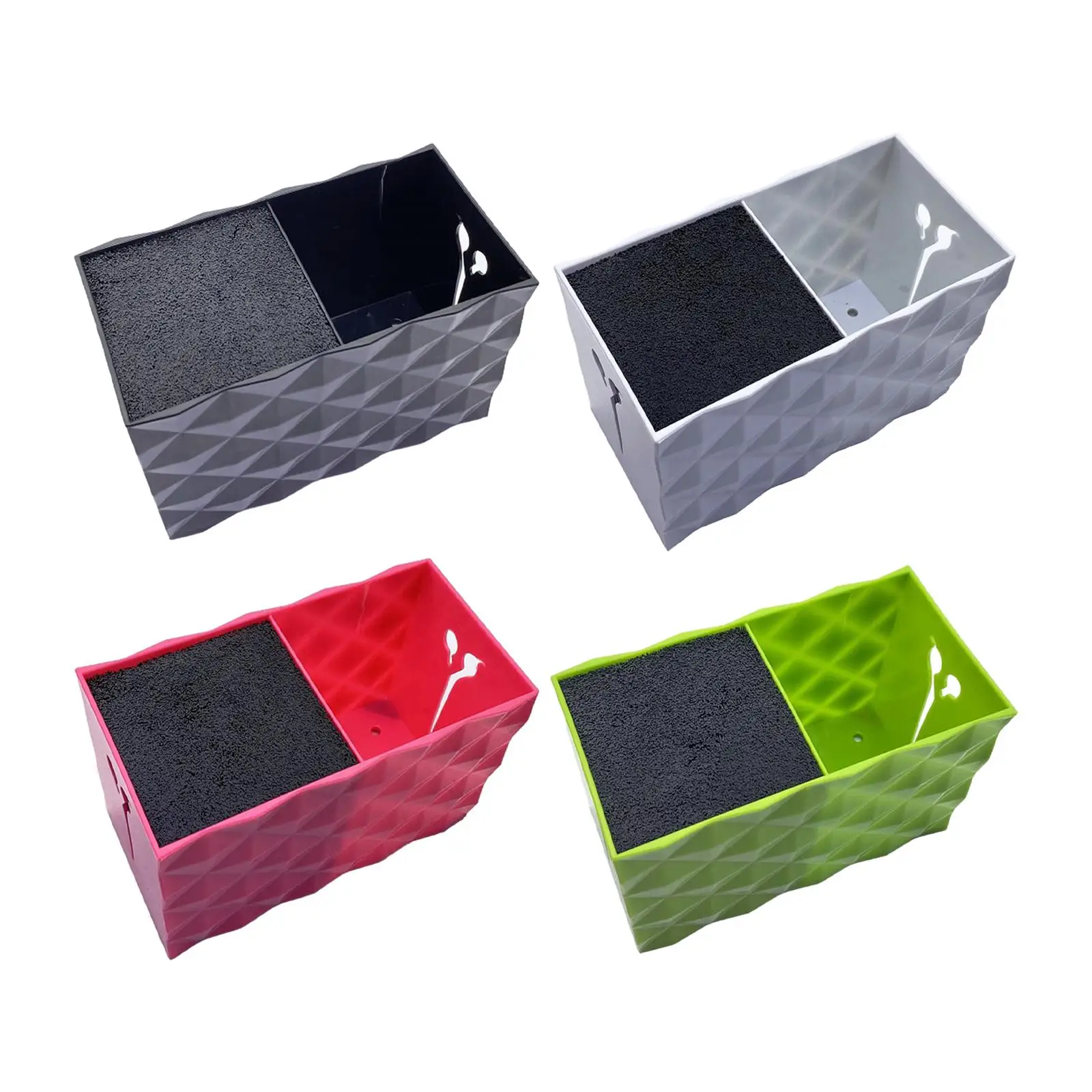Hairdressing Scissors Holder Rack Large Capacity Salon Supplies Barber Shop Storage Case for Professional Tools