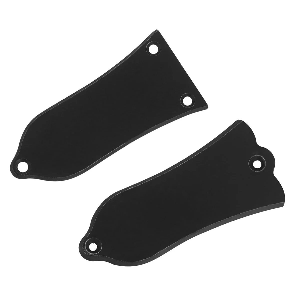 2 Pcs Cover Plate Guitar Truss Rod Electric Accessories Plastic Maintenance Tools