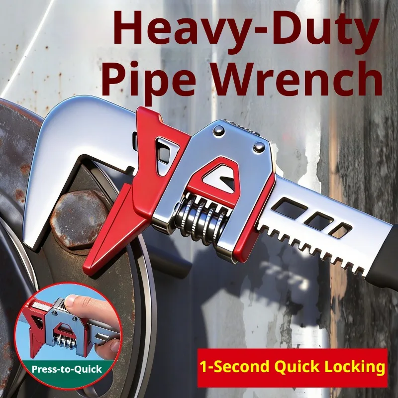 

Car Bicycle Pipe Wrench Tooling Plumbing Multifunctional Mechanic’s Workshop Tool Professional Novelty Automotive Hand Tools
