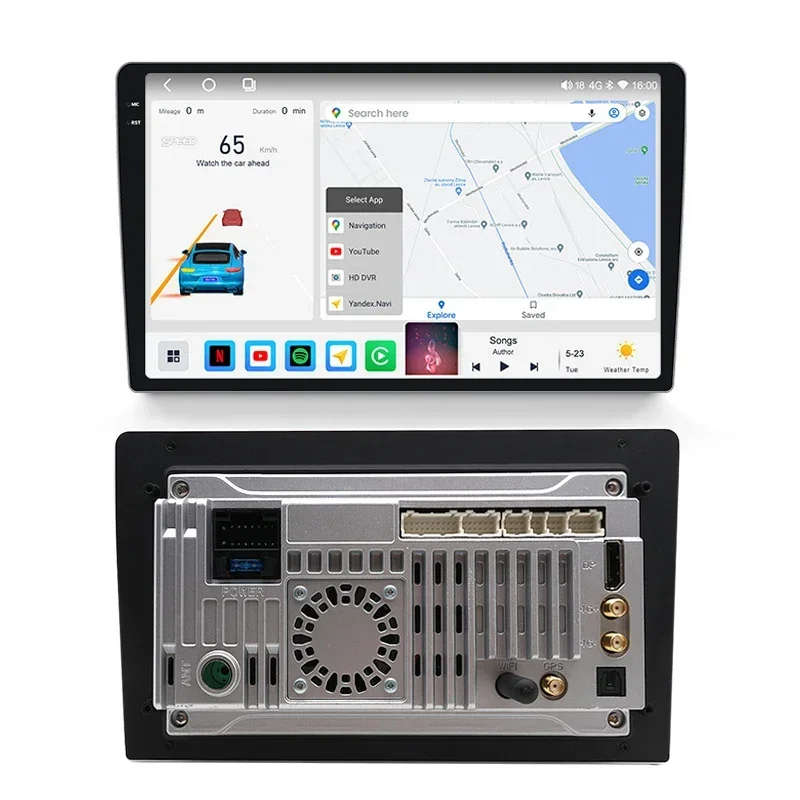 Rèmài 2 / 5,000 Hot SaleG3987 9/10.1inch 8-core Android Car DVD Player GPS Navigation 8GB 256G Qualcomm QCM6125 Carplay Android