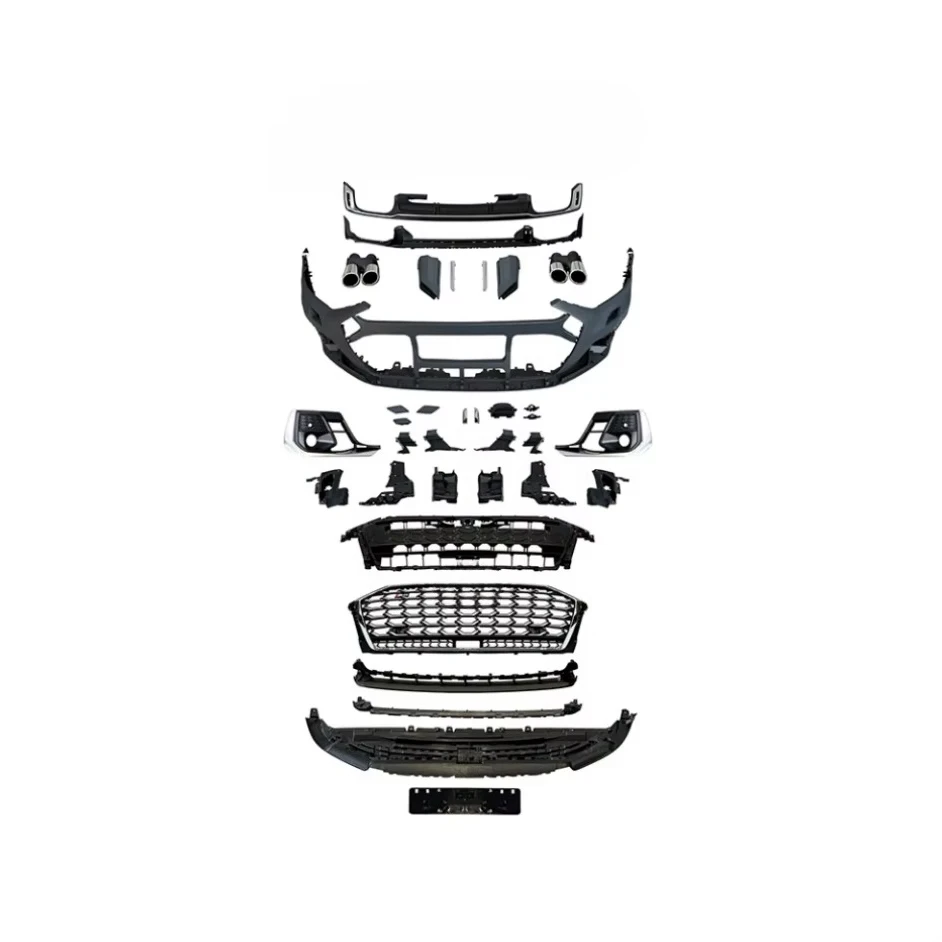 

STLF Upgrade A8L Car Front Bumper Auto Front Rear Bumper Body Kits for Audis A8 Original Body 2018-2022 Tuning Parts
