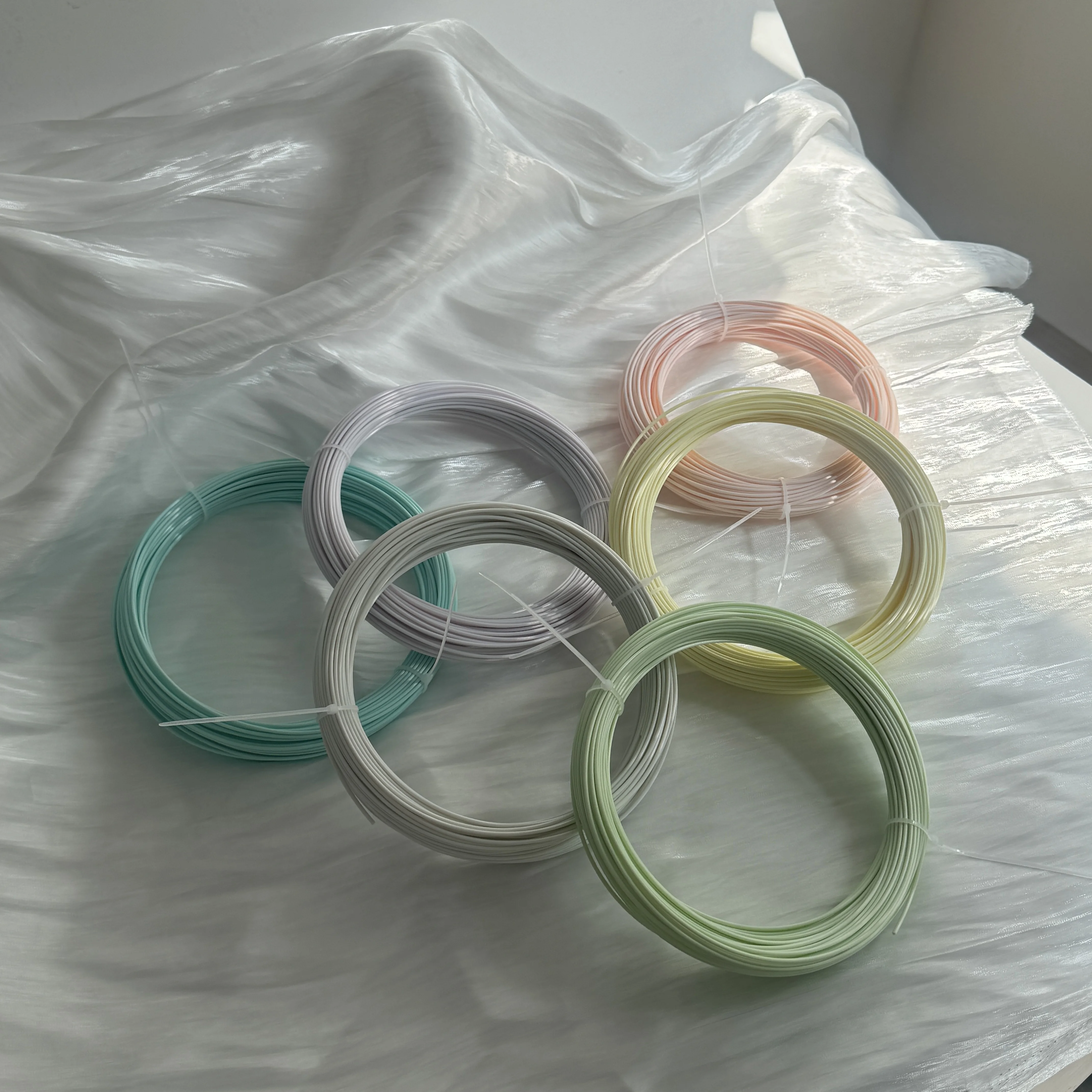 Veelaine 100g sample PLA Silk 3D Printing Filament with Macaron Color Saturation Suitable for TBamboo AMS Creality 3D Printing