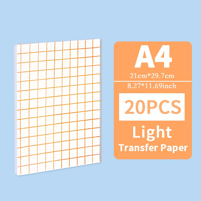 A4 10/20 Sheets Inkjet Heat Transfer Paper Cotton T-Shirt Dark Black Transfer Paper Light White Paper For 100% Cotton Fabric image 3