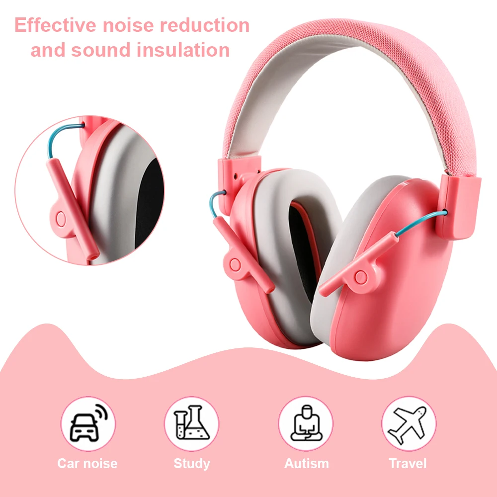 جديد ترقية K40 الاطفال حماية الأذن سلامة الأذن يفشل حماة السمع للأطفال قابل للتعديل NRR 25dB سلامة الأذن يفشل