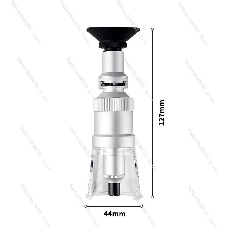 Magnifying Glass High-Leg Vertical Stand Micro High-Power with Scale Magnifying Glass