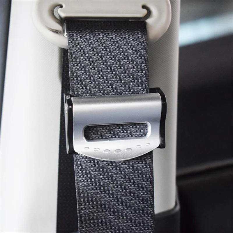 2 Pcs Car SeatBelt Fixed Buckles Clips Seat Belt Stopper Adjuster Car Interior Safety Belt Fixing Retainer Auto Accessories