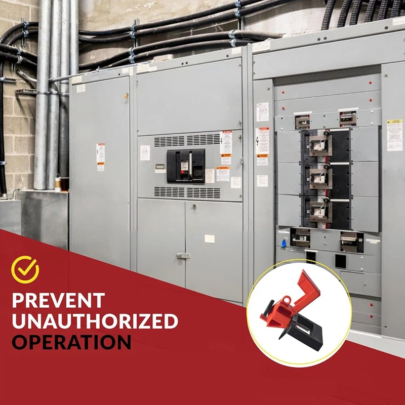 Блокировка интеллектуального выключателя для электрического однополюсного выключателя с зажимом 120-277 В, комплект для блокировки настройки, станции для заправки устройств