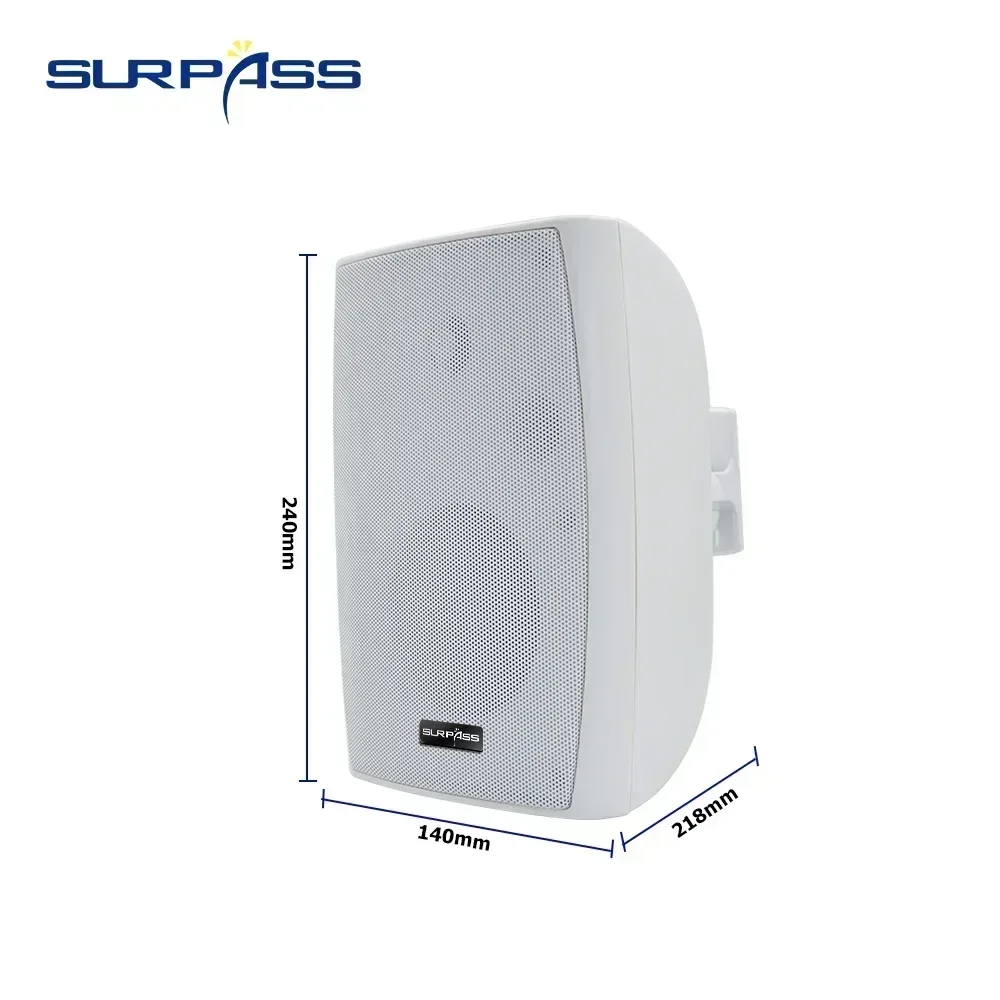 4 cale 20W głośnik do montażu na ścianie kino domowe Bluetooth nagłośnienie wbudowany głośnik klasy D wzmacniacz cyfrowy aktywny dla hotelu