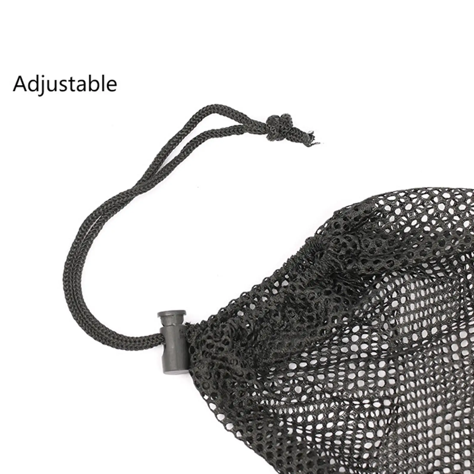 

Сумка-мешок из нейлоновой сетки для хранения мячей для гольфа, большая вместимость, на шнурке, для тренировок, спортзала и лагерей