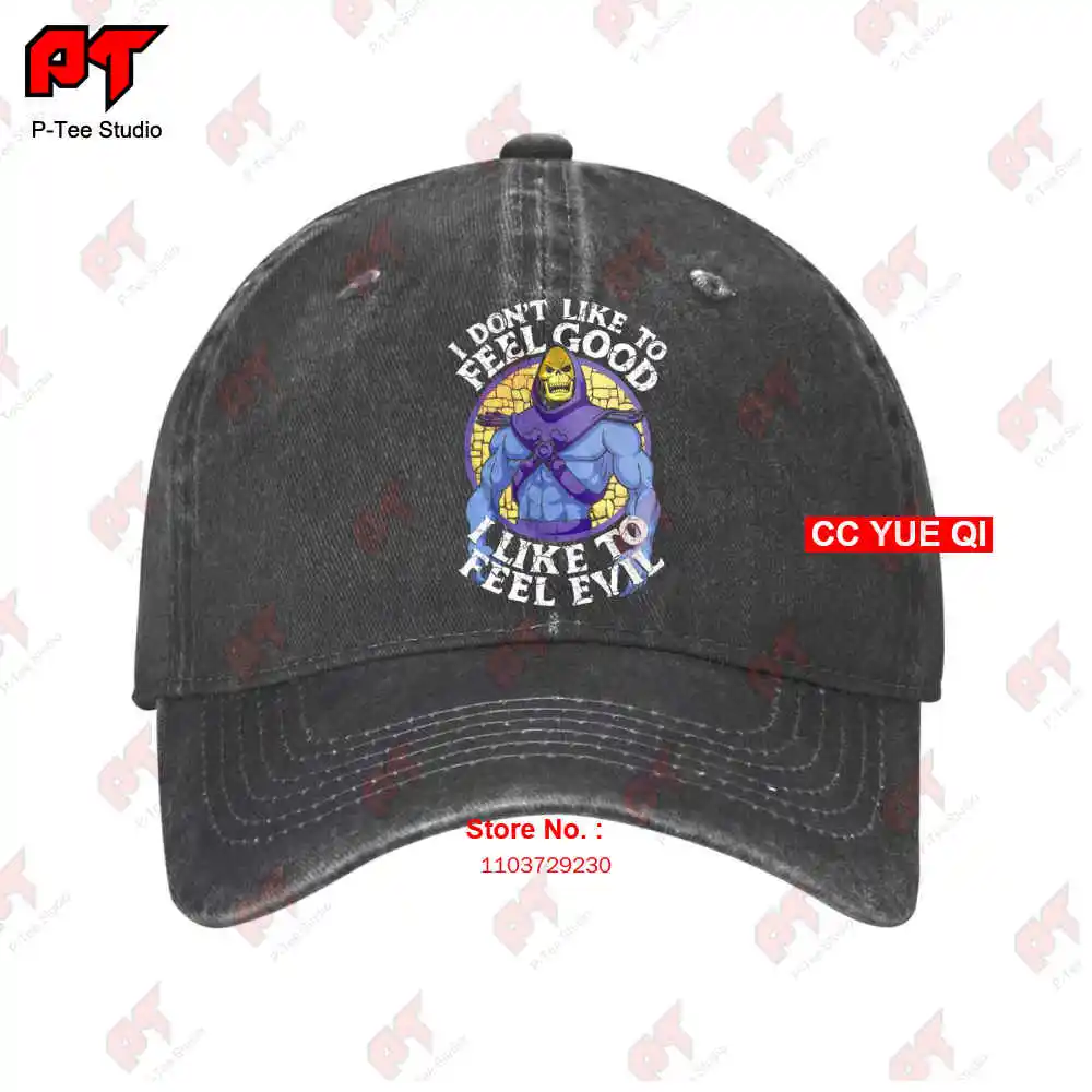 Masters Of The Universe Feel Good Skeletor Baseball Caps Truck Cap OAXG