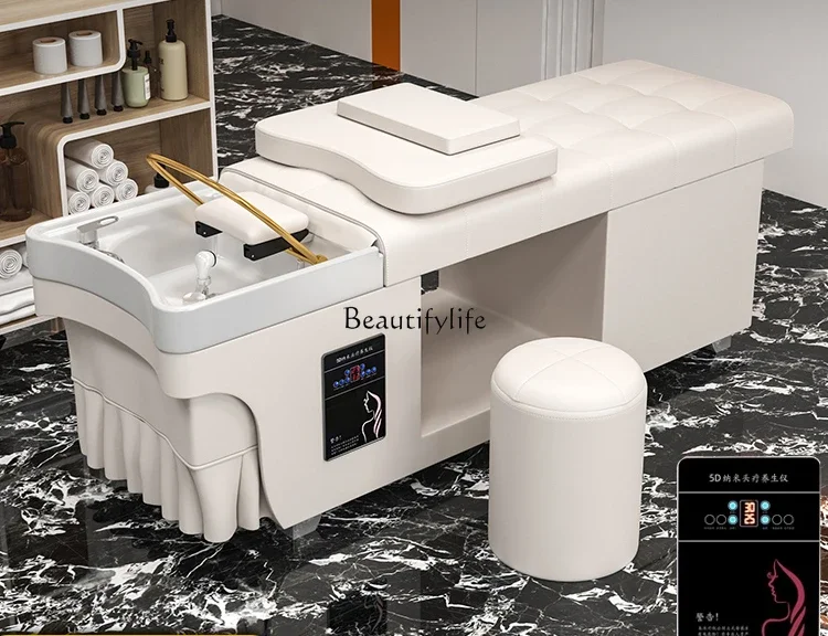 

ld 30 Thickened Facial Bed Special Head Therapy Bed Belt Fumigation Water Circulation Massage