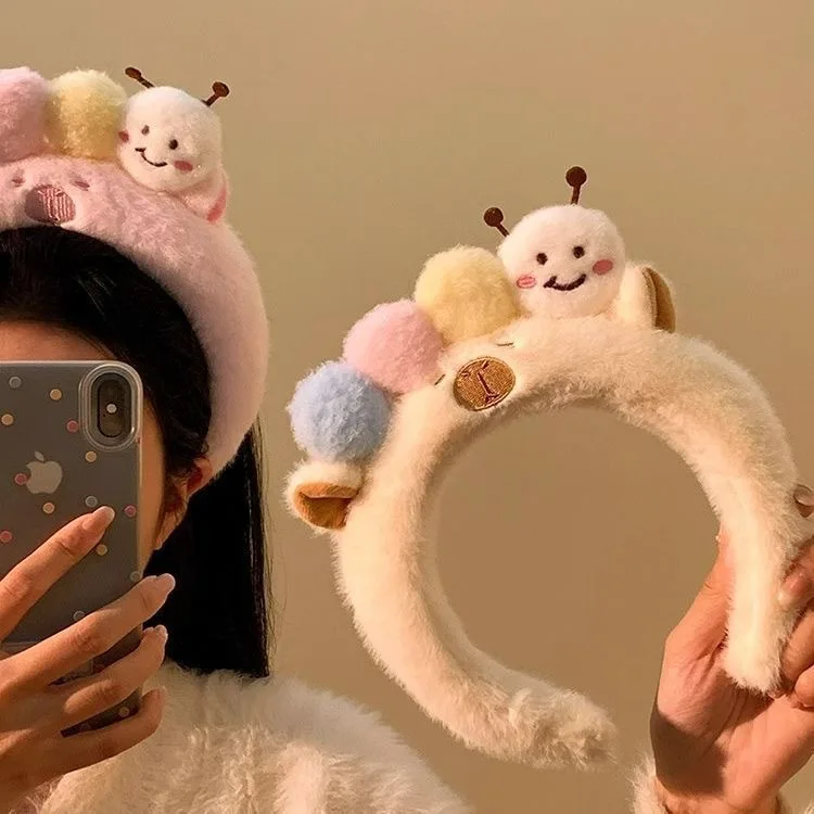 Diadema Premium con Diseño de Capibara para Mujer, Linda, para Otoño e Invierno, para Lavar la Cara y Maquillarse, Sin Presión, Accesorio para el Cabello