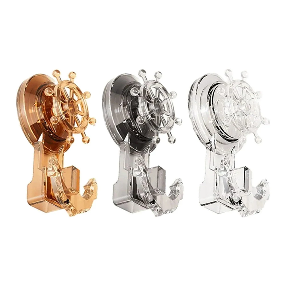 Storage Hanger Hook 108x58x36mm For Bathroom Towel Punching Kitchen Accessories Multi-purpose Suction Cup