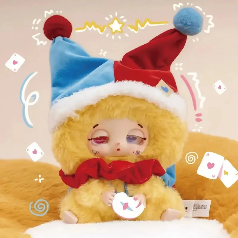 حقيقية الطفل ثلاثة صندوق أعمى Doudou الحظ تسليم الفينيل أفخم دمية صندوق أعمى لطيف دمية قلادة صندوق غامض الفتاة هدية عيد #5