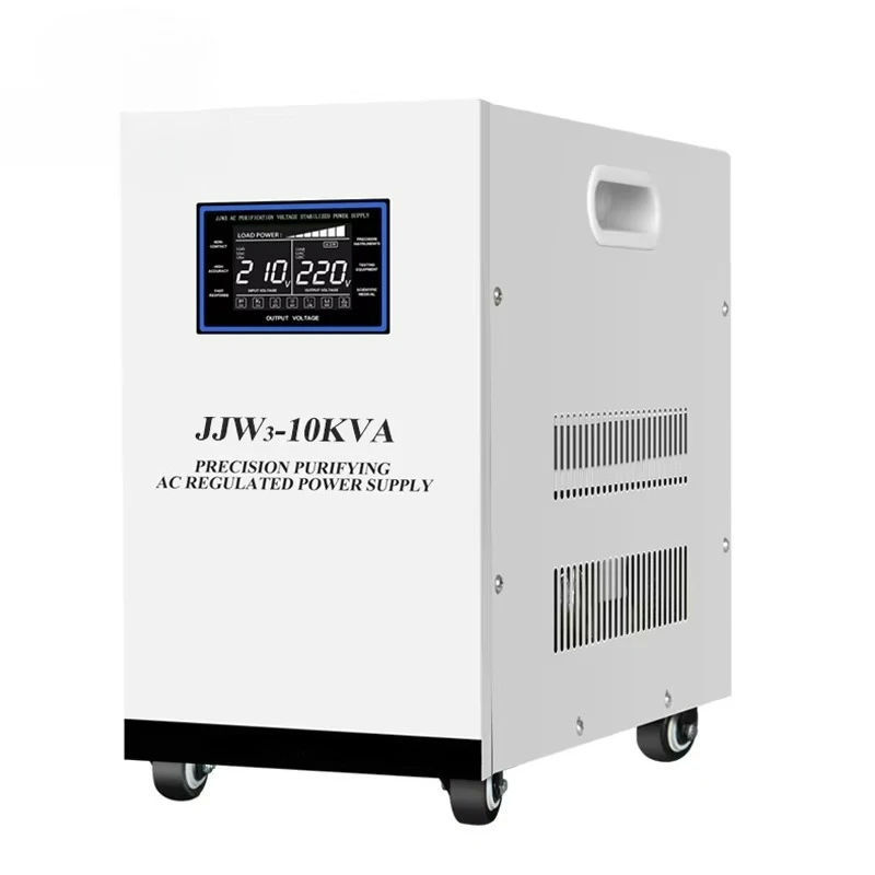 

Высокоточный автоматический регулятор напряжения JJW, стабилизатор 10 кВА, 20 кВА, однофазный импульсный источник питания, сертифицированный CE, 220 В переменного тока
