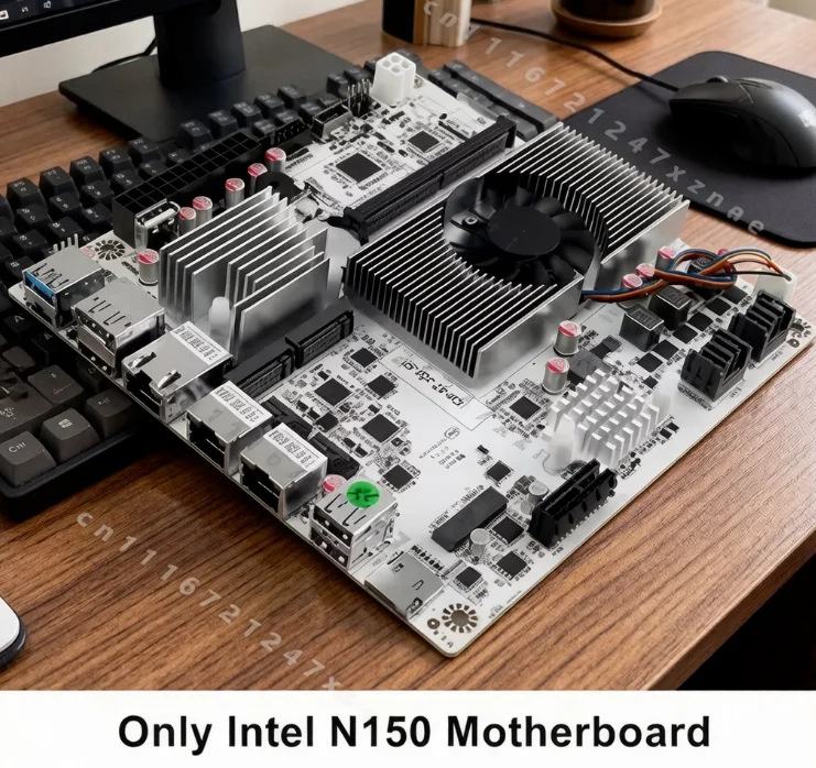 8 Disk Slots，10G Network Storage Main Board, Intel N150, N100，I3-N305. Firewall Main Board, PCIe X1 Type-C