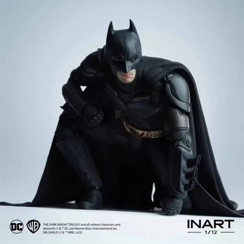 

INART 1/12 Men Soldier Bat Hero Christian Bale The Dark Knight Rises Eternal Fight Hero 6Inch Action Figure Model Collection