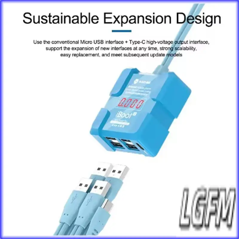 

GM-8V Высоковольтный кабель для тестирования мощности Ibootmobile SUNSHINE Ремонт мобильных телефонов Поддержка загрузки Iboot C