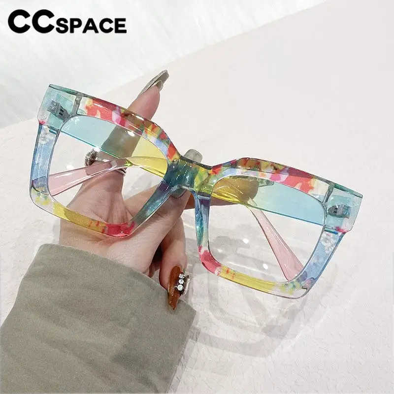 B57508 Women Casual Anti Blue Light Reading Glasses Stylish Square Optical Presbyopia Eyeglasses +50+100+150+200+250+300+350