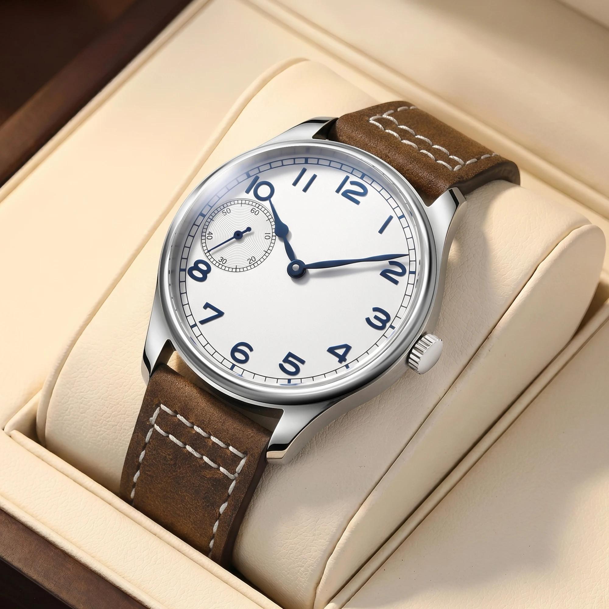 CORGEUT New Luxury Business 40.6mm Seagull St3600 Movement Mechanical Wrist Watches Mens Watch Dress Man Reloj