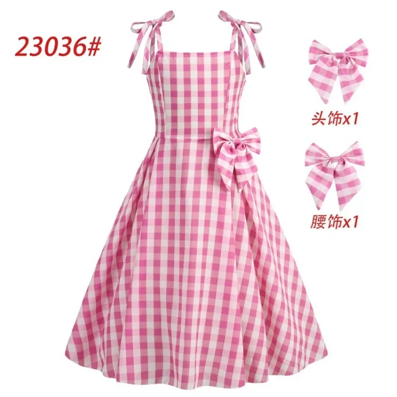 Sleeveless Suspender Children's Clothing Princess Print Cotton Casual Dresses Summer Cute Girls Dress kids Girl Clothes