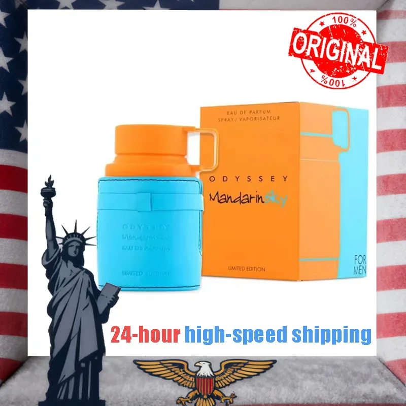 100 مل عطر أصلي مندرين سكاي للرجال EDP 100 مل 3.4 أونصة إصدار محدود عطر عربي رذاذ عطر مثالي #1