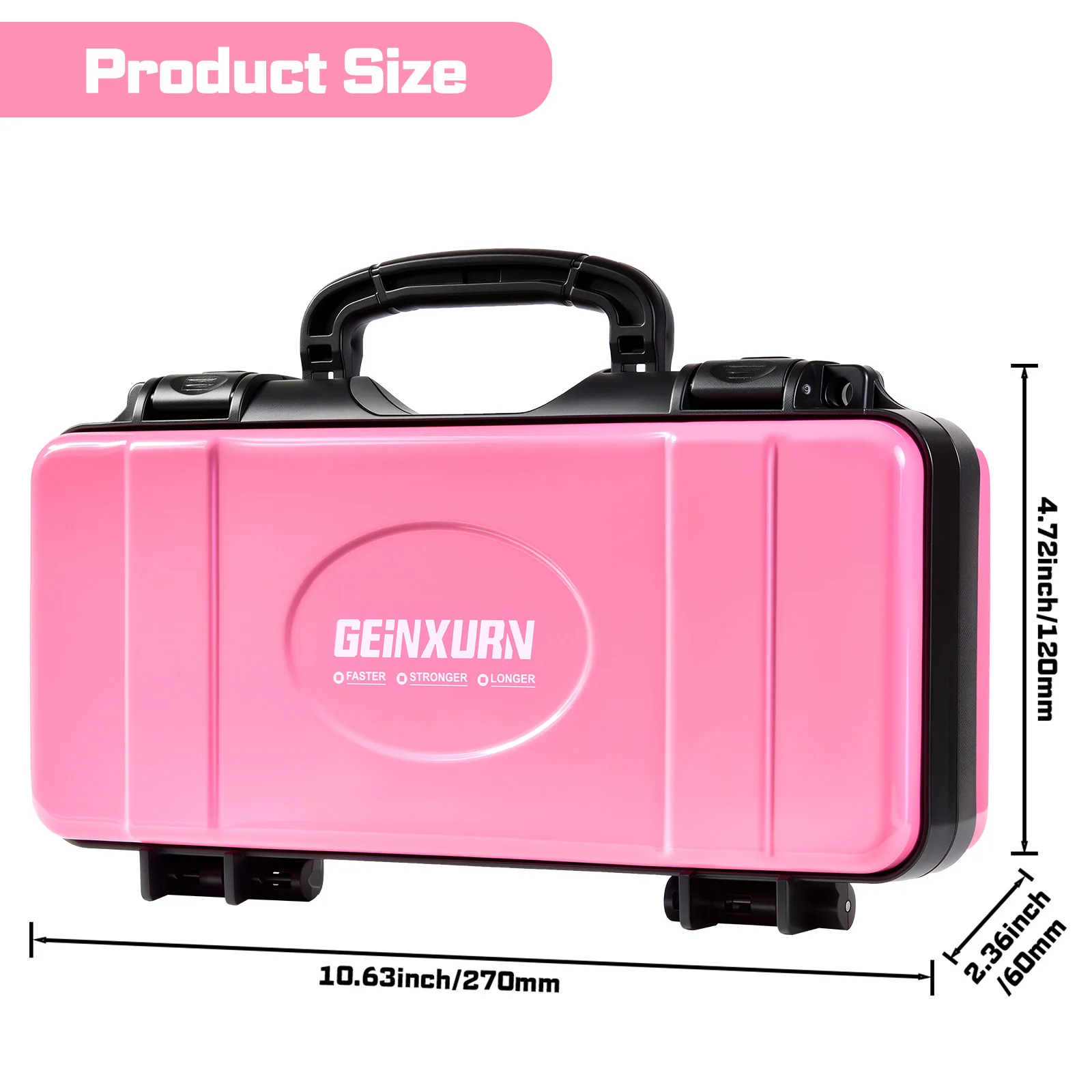 GEINXURN 66Pcs Heavy Duty Impact Wrench Kit, S2 Steel ,1/4
