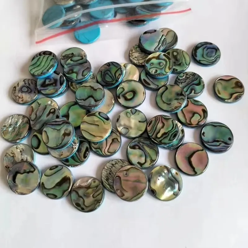 

Mother-of-Pearl Button for Saxophone, True Mosaic, Diameter 14.9mm, 50PCs