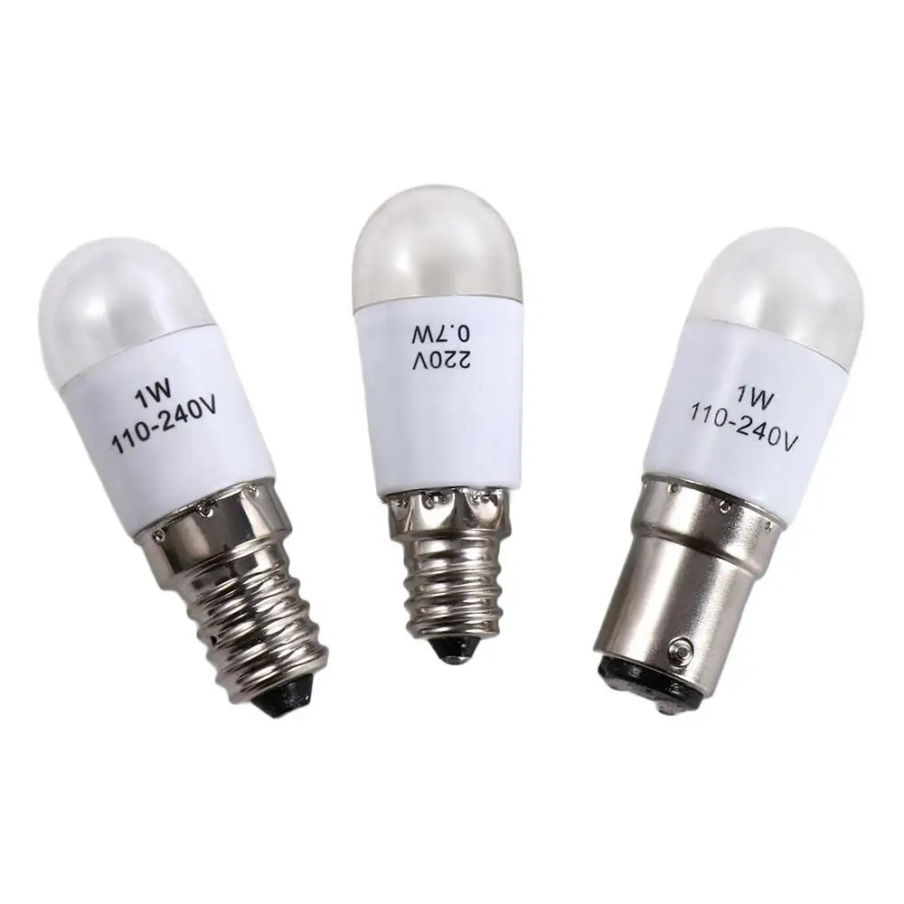 0.7W 220V 1pcs Screw-In Led For Sewing Machine Universal LED Light Light Bulb Sewing Supplies Sewing Lighting