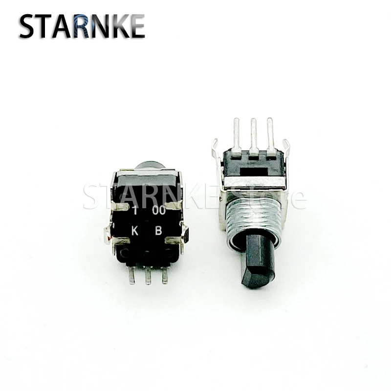 

3PCS RK09 Type Vertical 3-Pin B100K Speaker Amplifier Audio Mixer Volume Potentiometer D Shaft Length 12mm