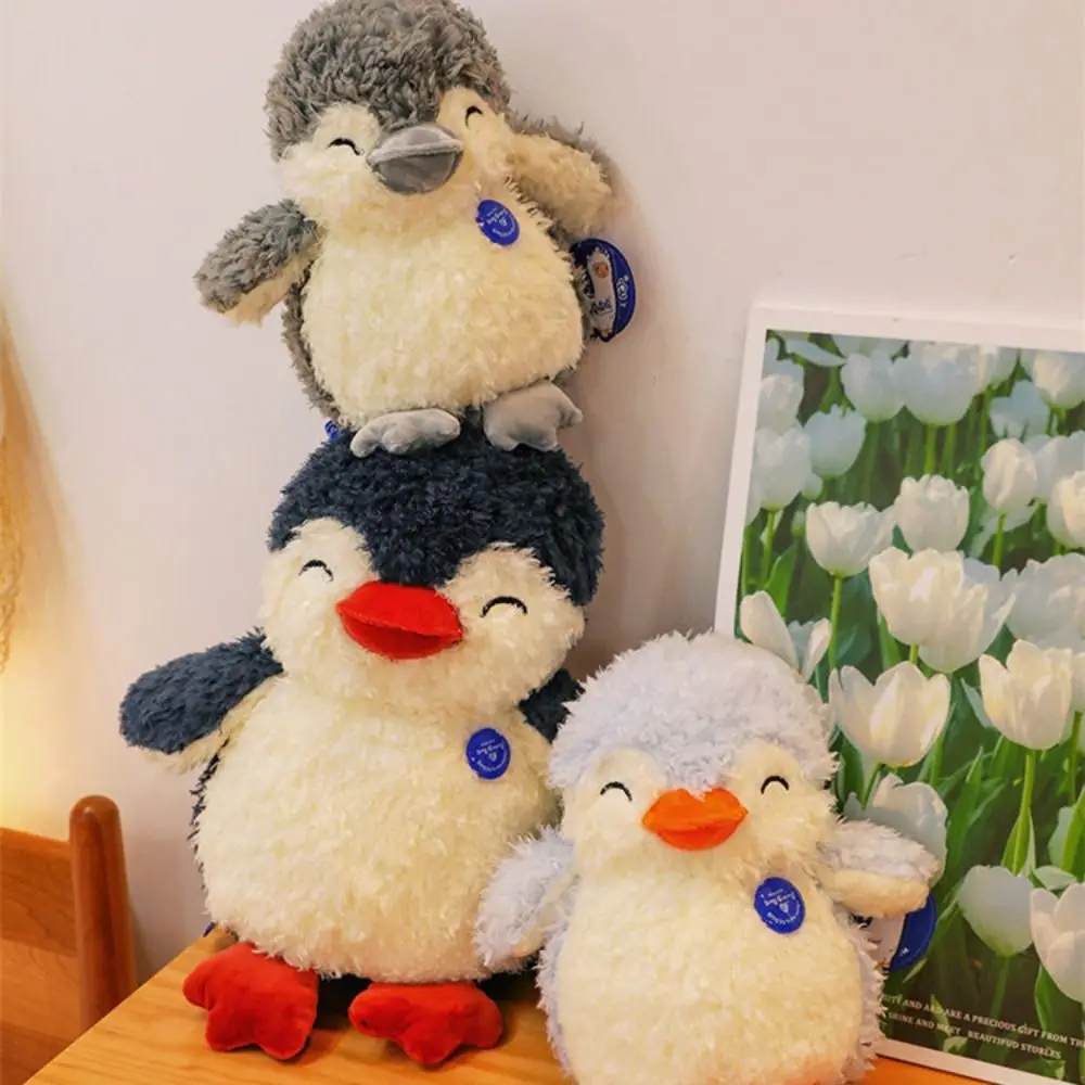 

Boys Girls Standing Posture Penguin Plush Toy Interesting Soft Plushie Stuffed Penguin Doll Cartoon Kawaii Penguin Doll Kids Toy
