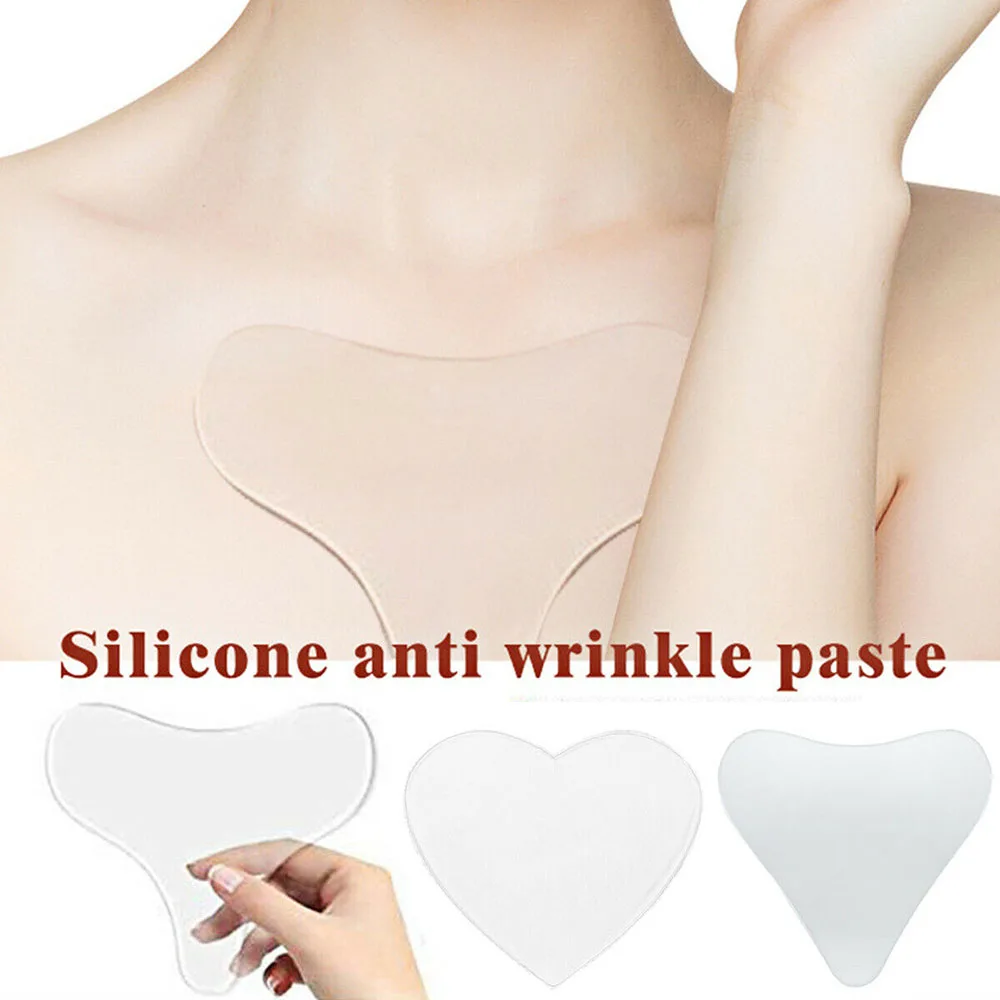 Transparent Skin Tightening Skin Care Anti Aging Wrinkle Removal Patch Breast Sticker Silicone Chest Pad Lifting Chest Patch