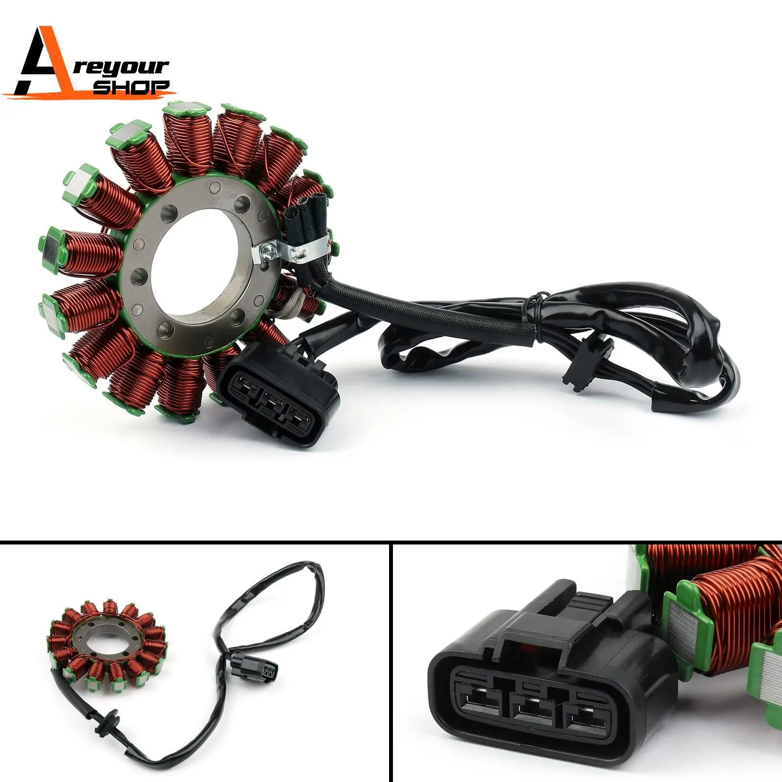 

15-полюсный статор генератора переменного тока 104 мм для BMW S1000R 13-21 S1000RR 09-19 - 12317718420