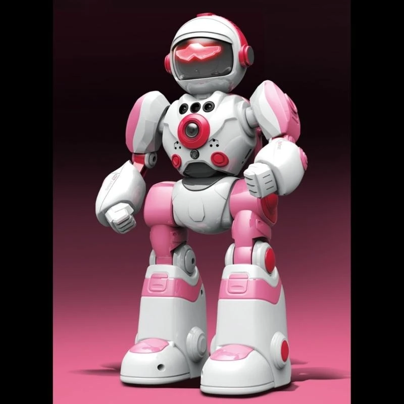 76HF Electric Robot Toy LED Programming Robot Gesture Control Robot Kids Boys Gift