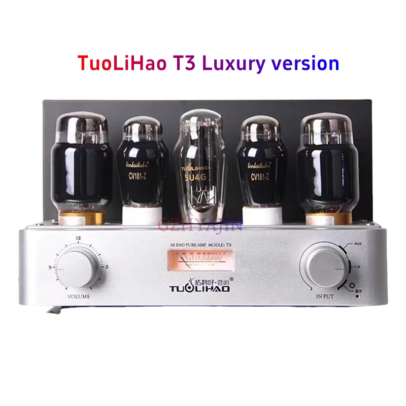 

TuoLiHao T3 20W*2 KT88 Gallbladder Fever HIFI Class A Single ended Electronic Tube Power Amplifier KT88*2, 6N8P*2, 5U4G*1