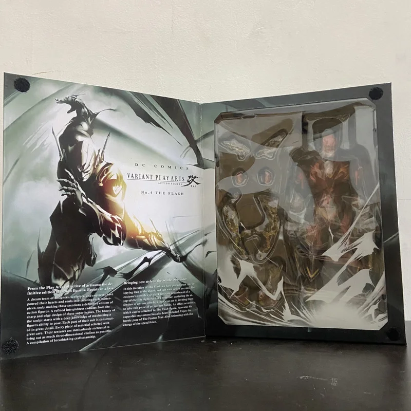 Play Arts DC Justice League The Flash Action Figure Alta Qualidade PVC Modelo Colecionável Brinquedo Presentes de Aniversário