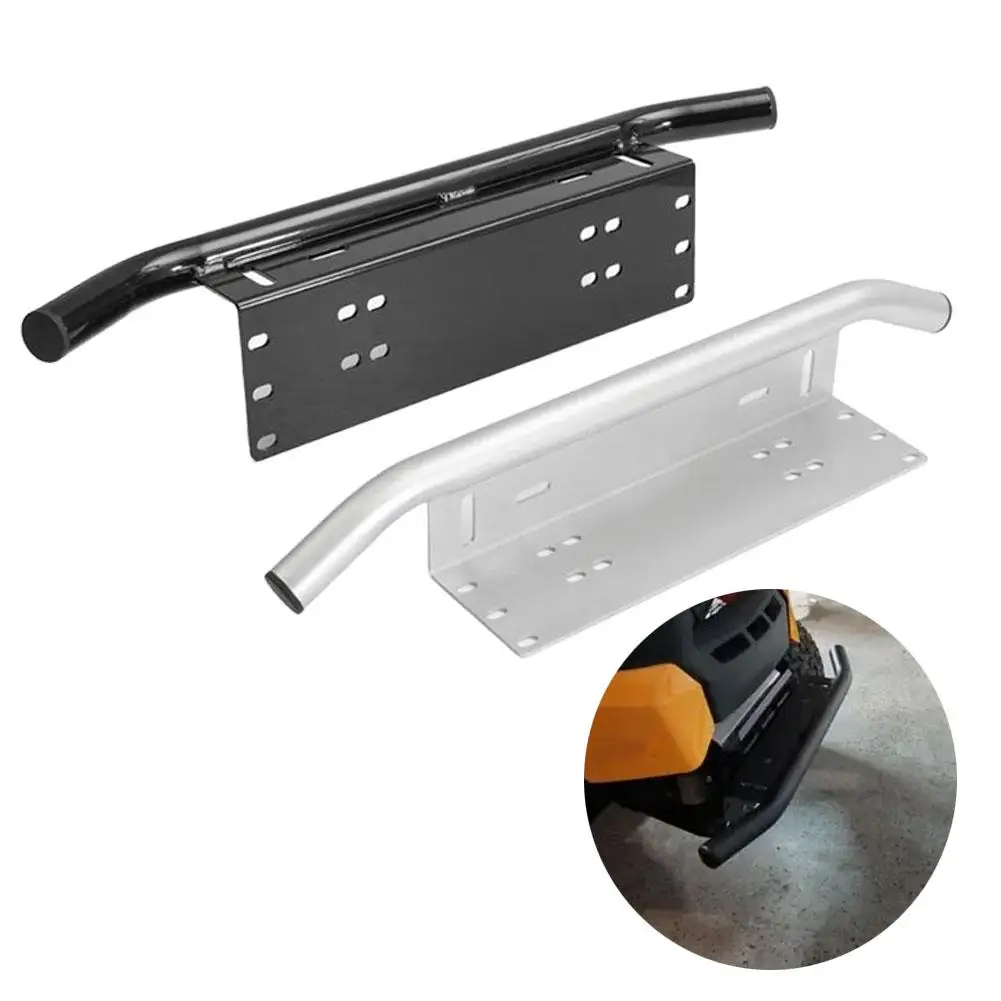 العالمي المصد الأمامي لوحة ترخيص سجل ضوء جبل SUV مصباح قبالة قوس حامل الطريق حامل مصباح LED الإطار شريط ألومنيوم R8Q9