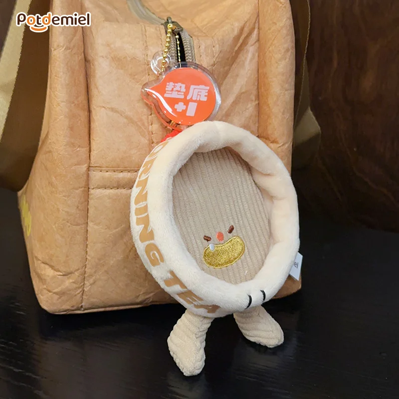 Potdemiel Kawaii sac à dos en peluche petit pendentif porte-clés voiture mignon créatif personnalisé poupée ensemble sous-sac pendentif cadeaux en Stock