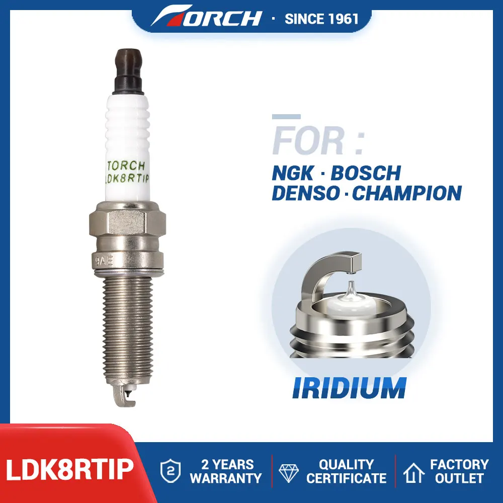 Hot Sale China Original Torch Spark Plug LDK8RTIP Candel Replace for RER6WYPB YR5NI332S for Burner Tiggo 7/2016-present/1.5T