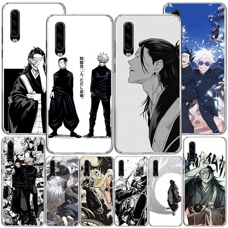 Jujusu Kaisen Geto Suguru Phone Case For Huawei P40 P30 P20 P10 Lite Mate 20 10 Pro P Smart Z Y5 Y6 Y7 Y9 Personalized Print Cov