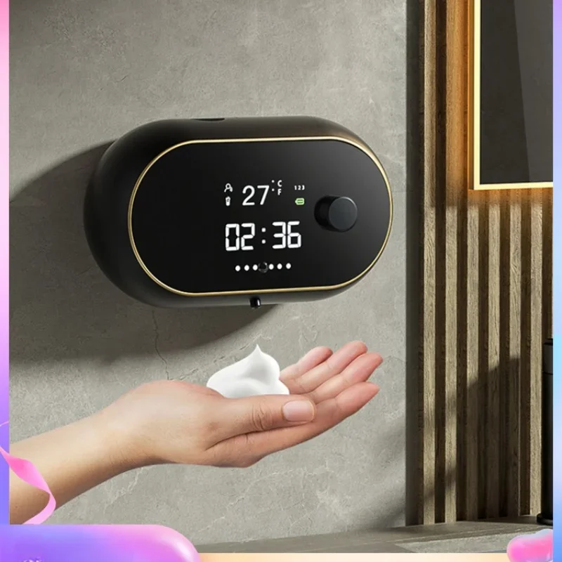 intelligent induction foam washing mobile phone wall-mounted induction soap dispenser rechargeable detergent bacteriostatic