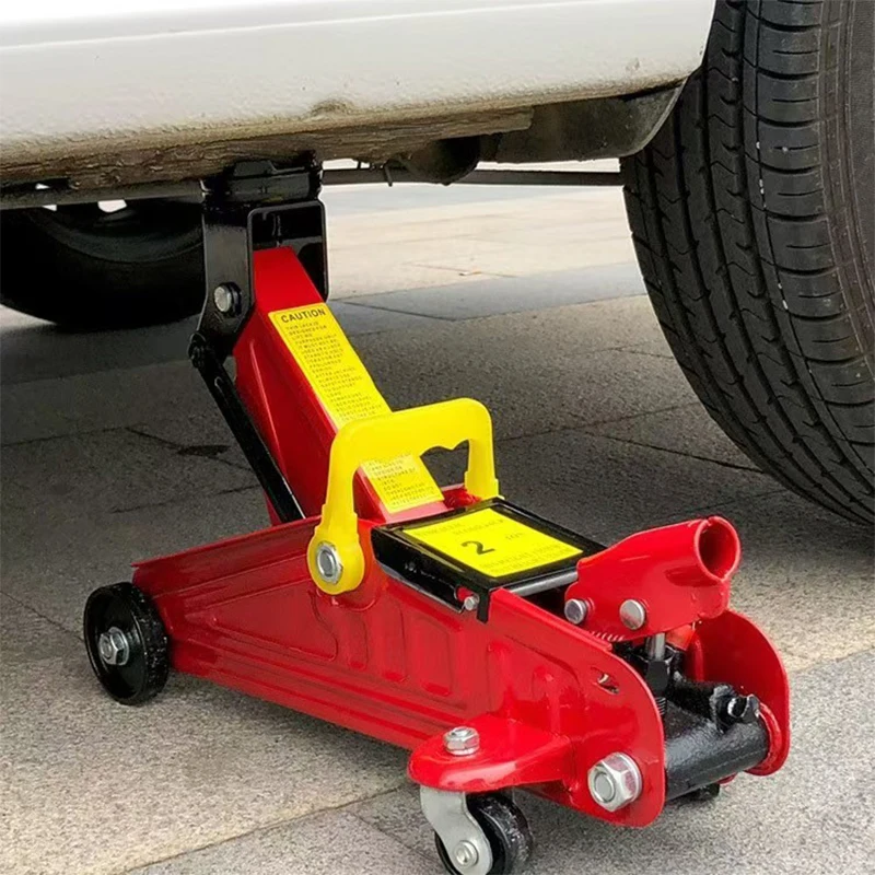 2-ton car hydraulic jack, car hydraulic tire replacement, lifting and repair tool, car emergency tool 13cm-30cm