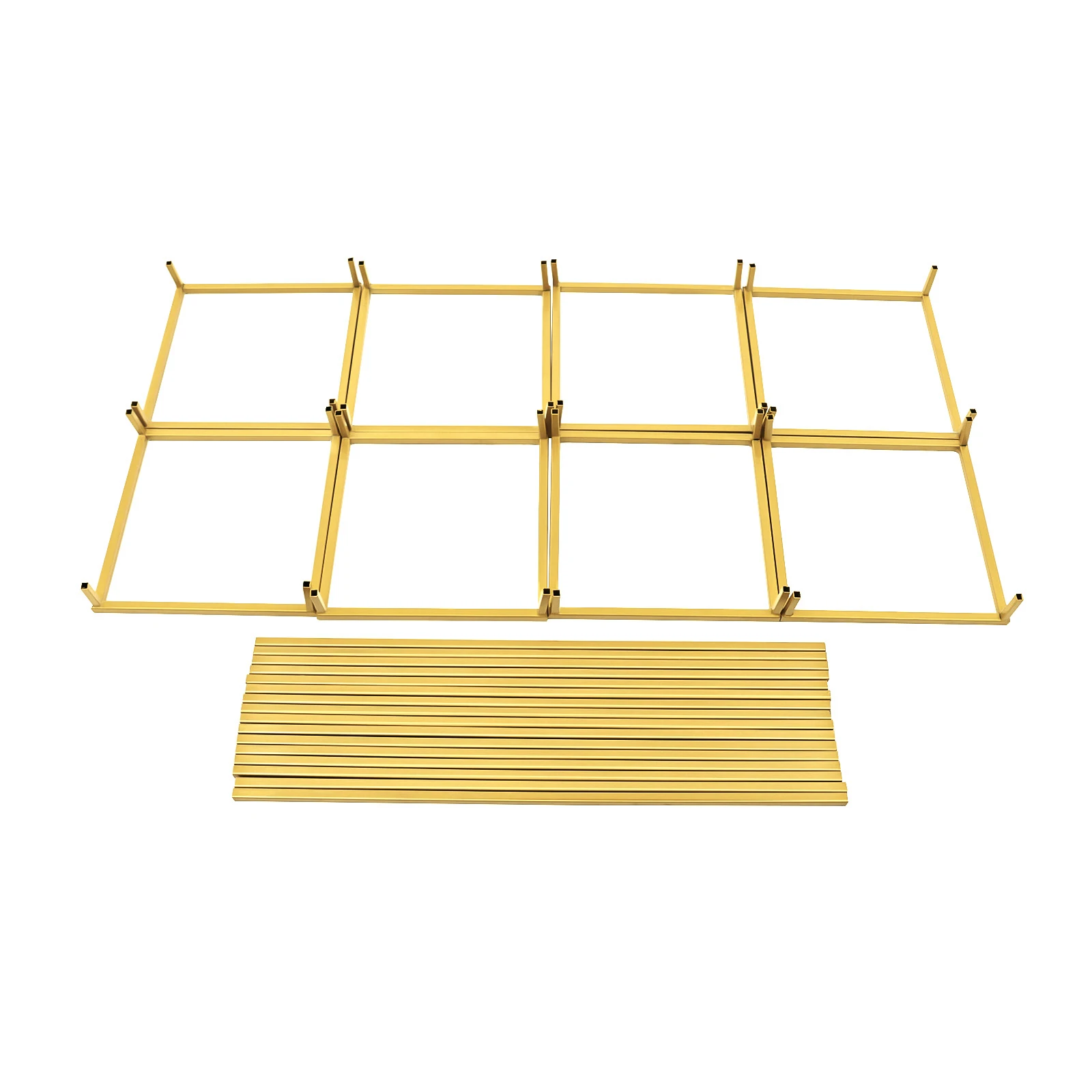 4-Piece Wedding Flower Stand Set – Durable Metal Vase Holder for Centerpieces, Balloons, and Party Decorations